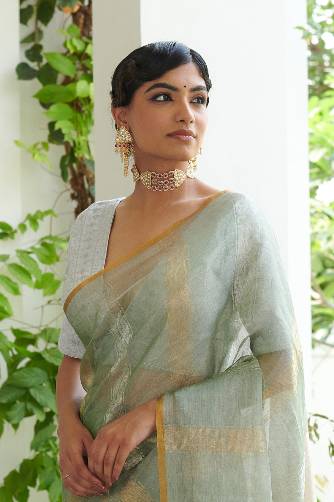 Saanjh Freshwater Pearl Choker