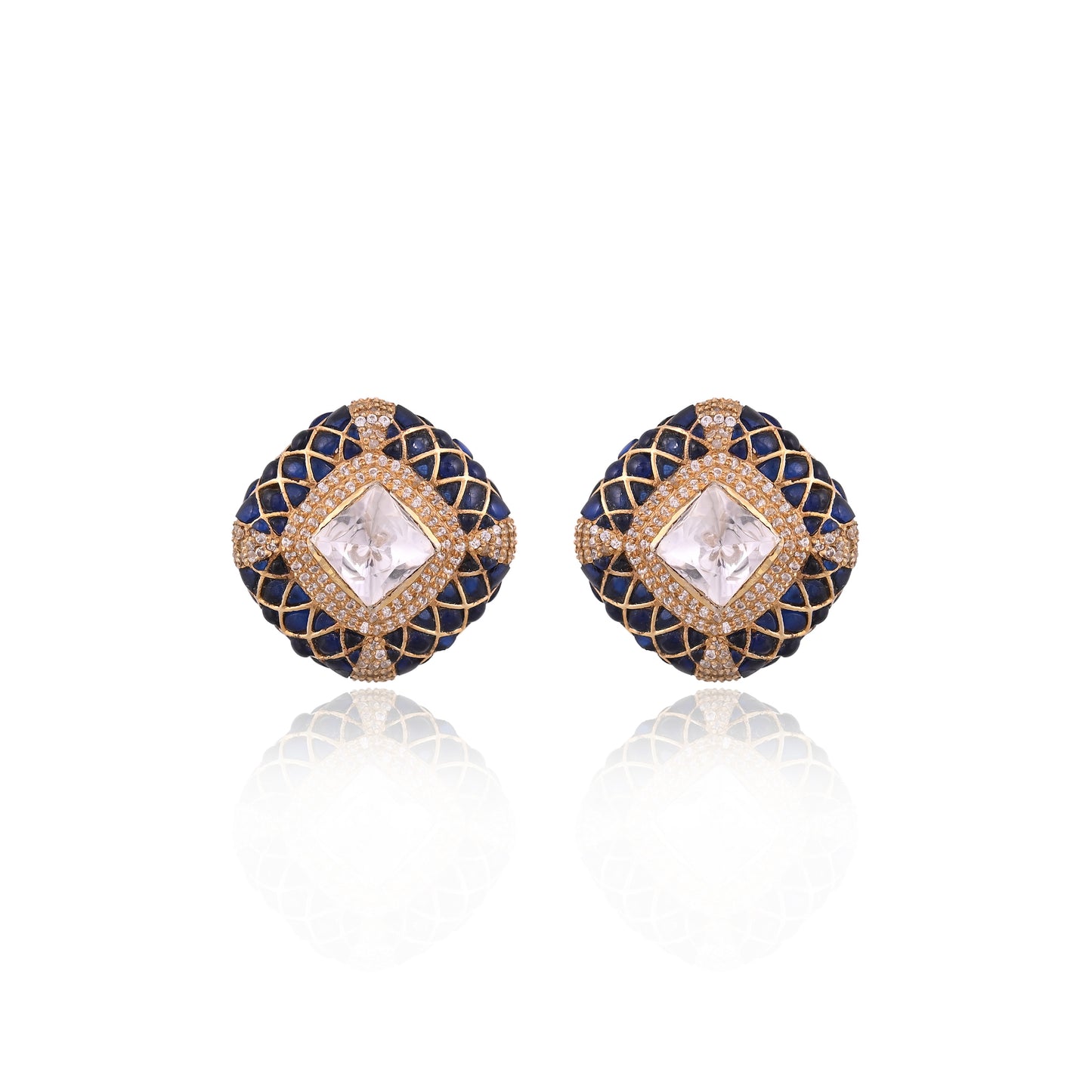 Midnight Bloom Studs