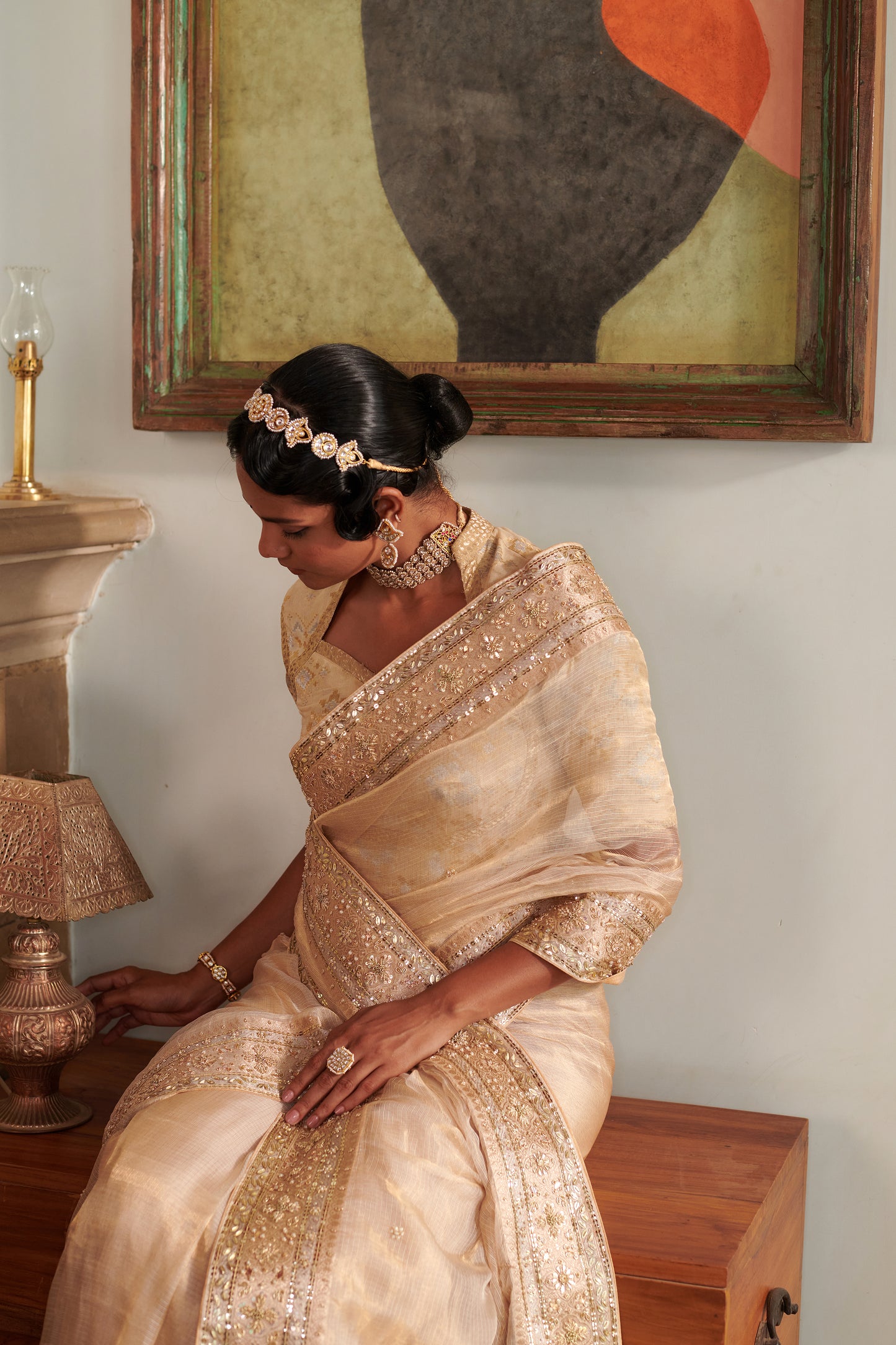 Dual-Use Jadau Matha Patti & Choker