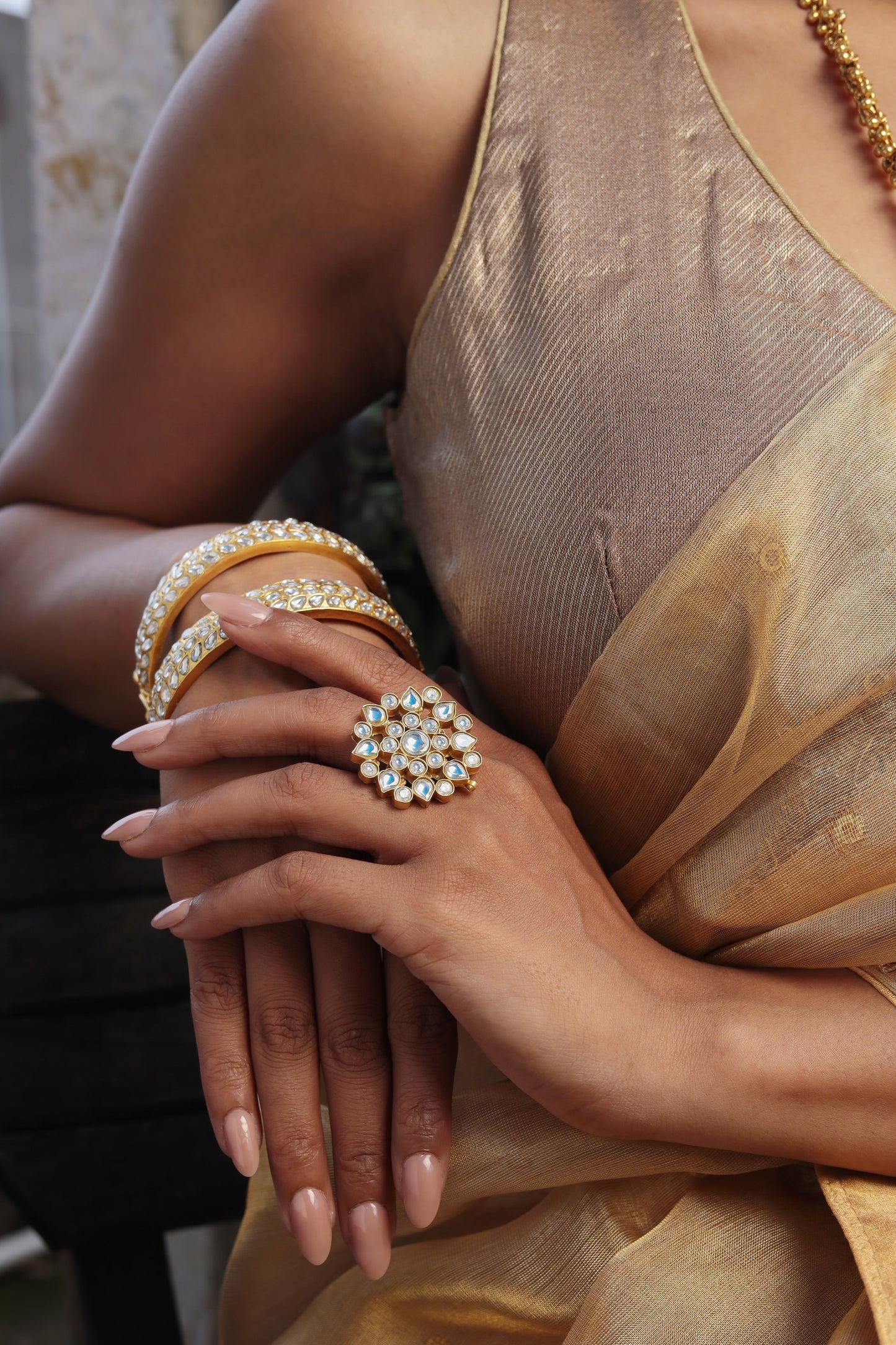 Pratibha Jadau Ring