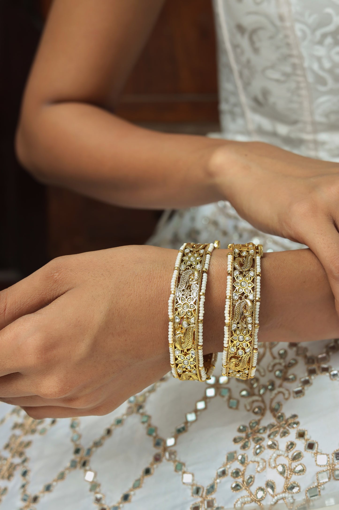 Swarna Jadau Bangles