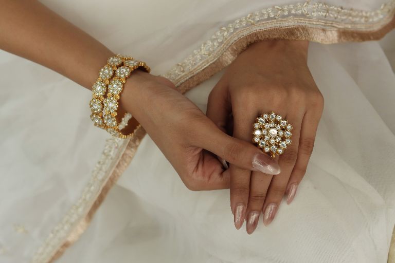 Chandni Jadau Ring