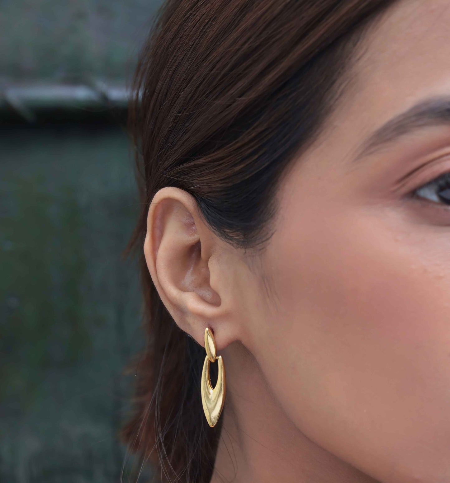 Luxe Marquise Hoops
