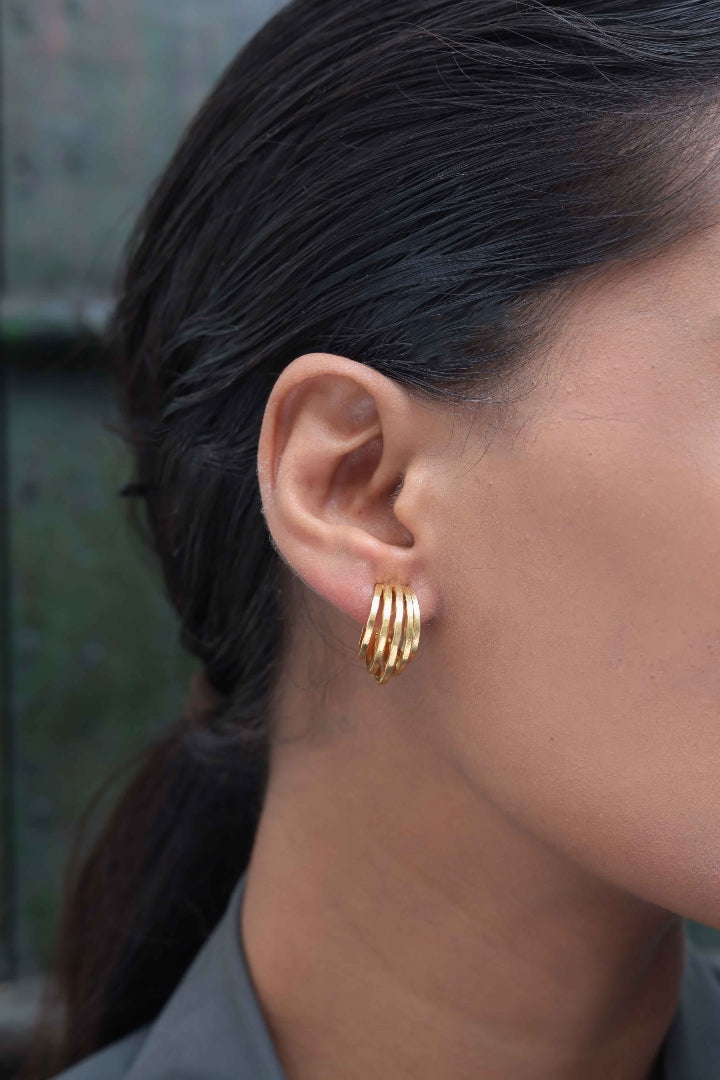 Triple Hoop Earrings