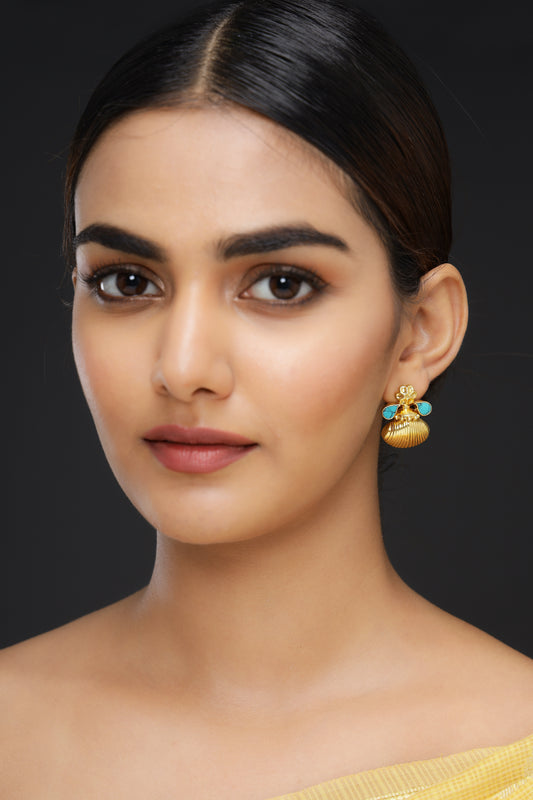 Firoza Drop Earrings