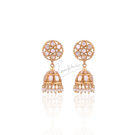 Pearl Serenity Jhumkis