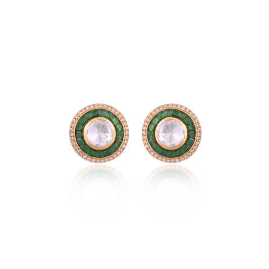 Halcyon Circle Studs
