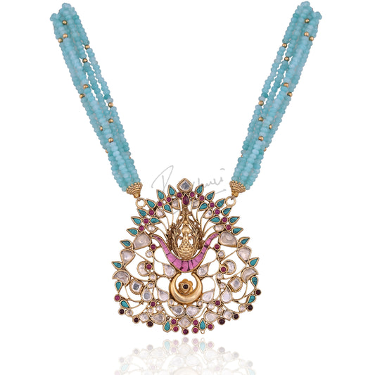Firoza Bloom Long Necklace