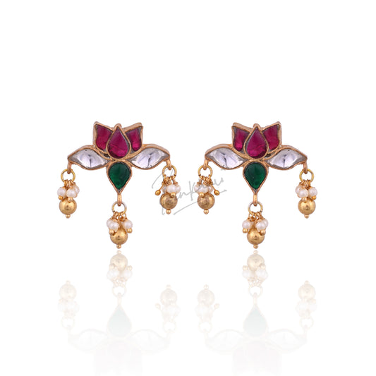 Lotus Blossom Earrings