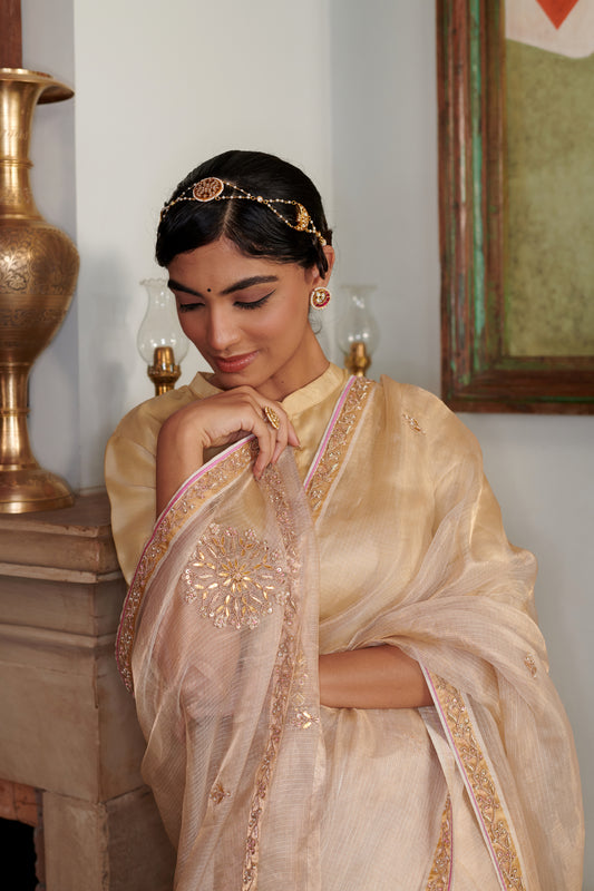 Polki Pearl Matha Patti