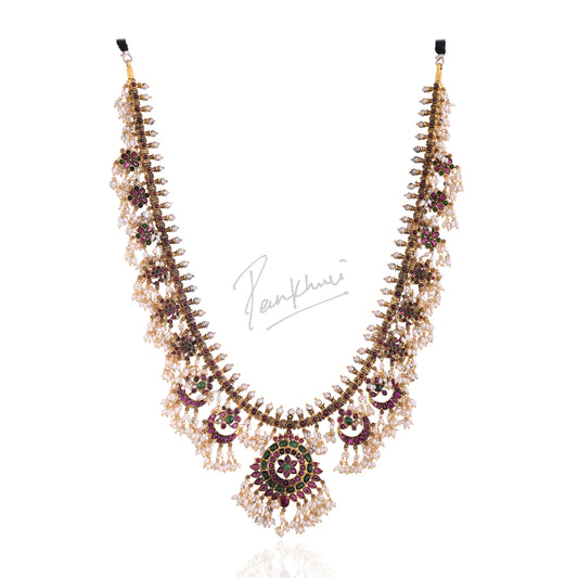 Gutta Pusalu Temple Necklace