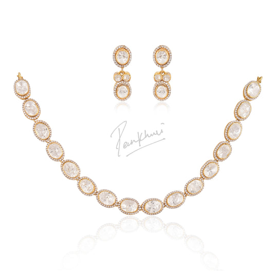 Classic Solitaire Moissanite Necklace