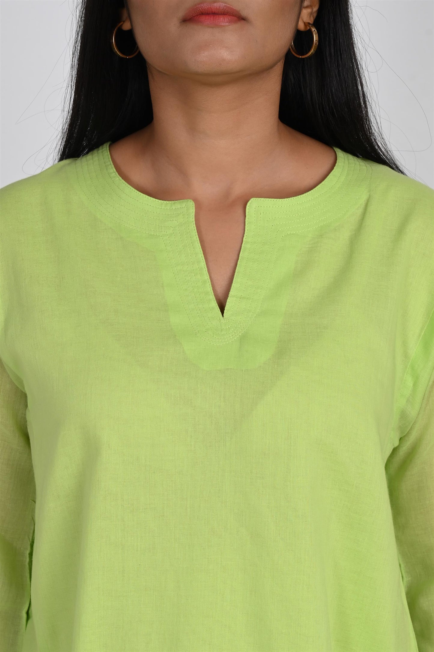 LIME GREEN SOLID CORD SET