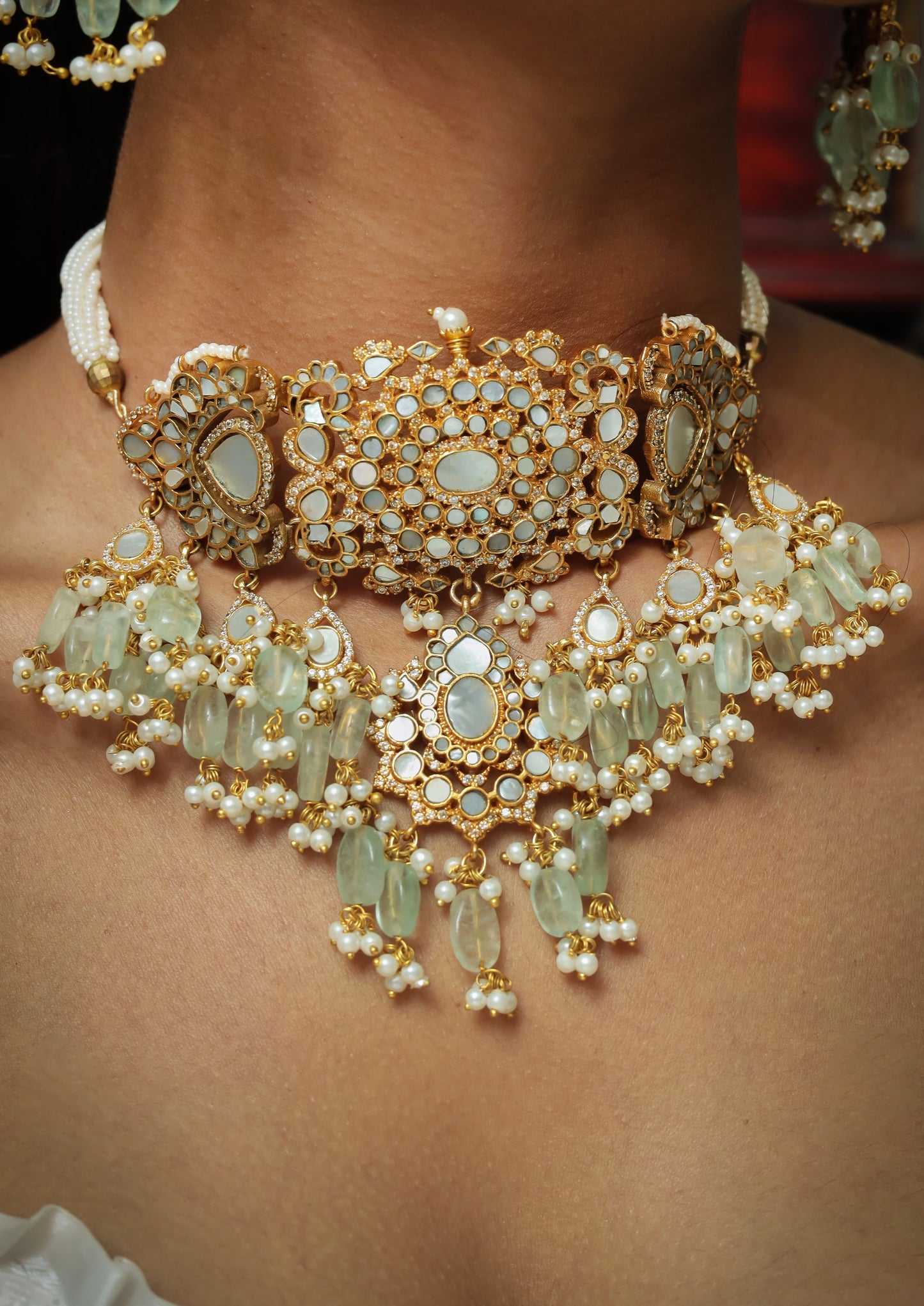Chandini Jadau Choker Set