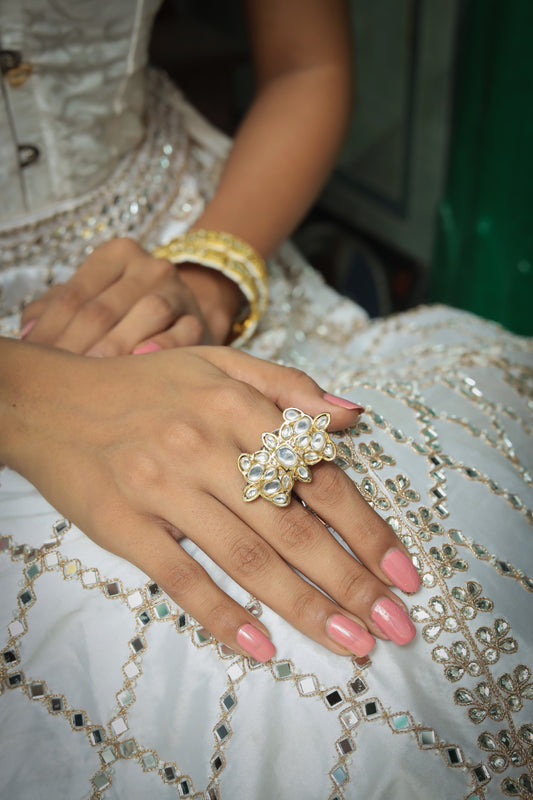 Chandrika Jadau Ring
