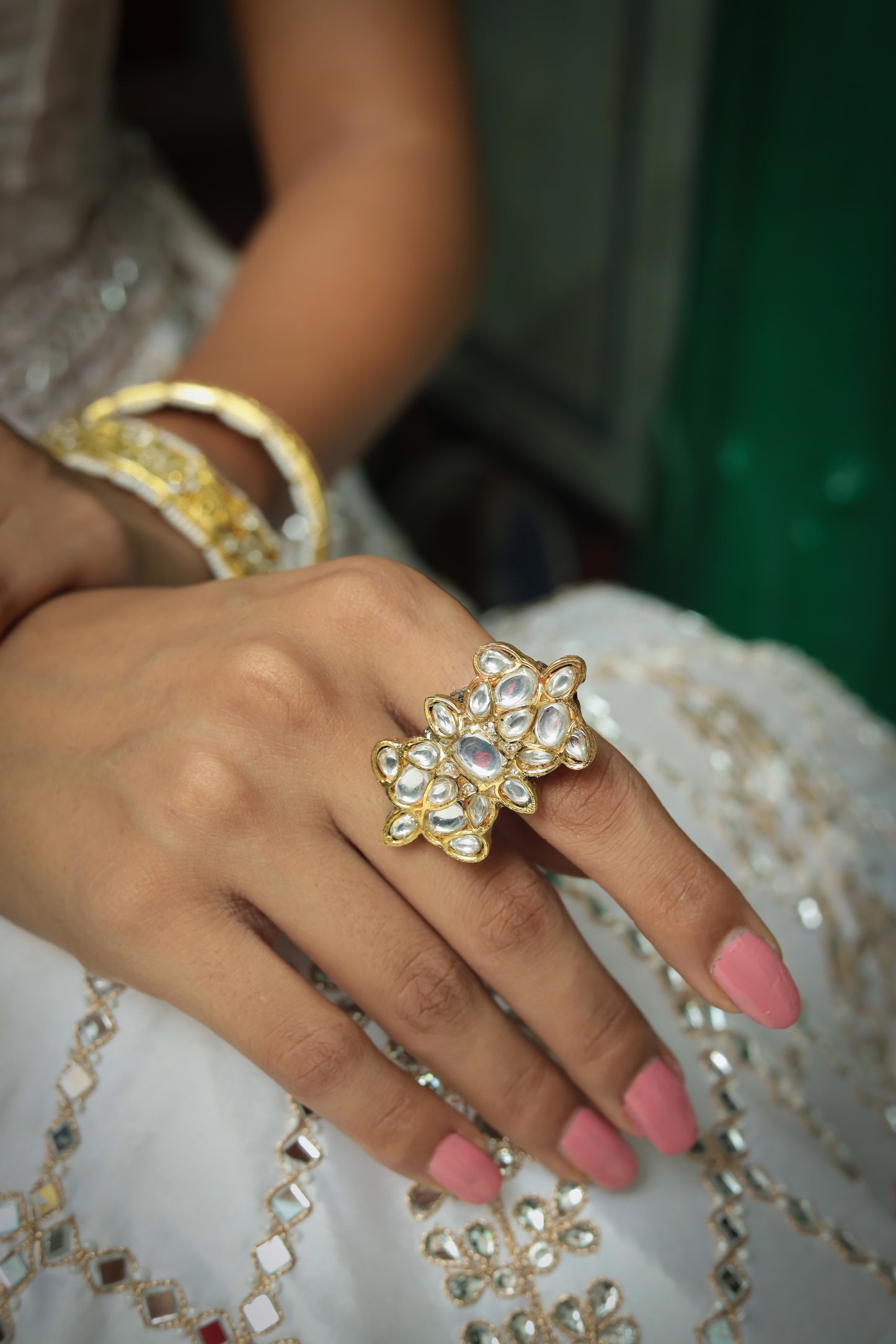 Chandrika Jadau Ring