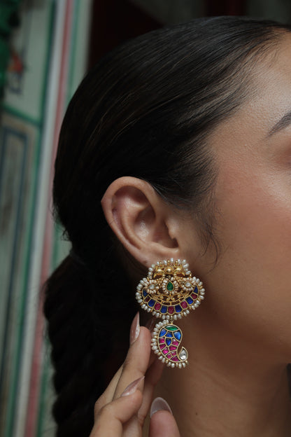 Priya Long Pendant Set