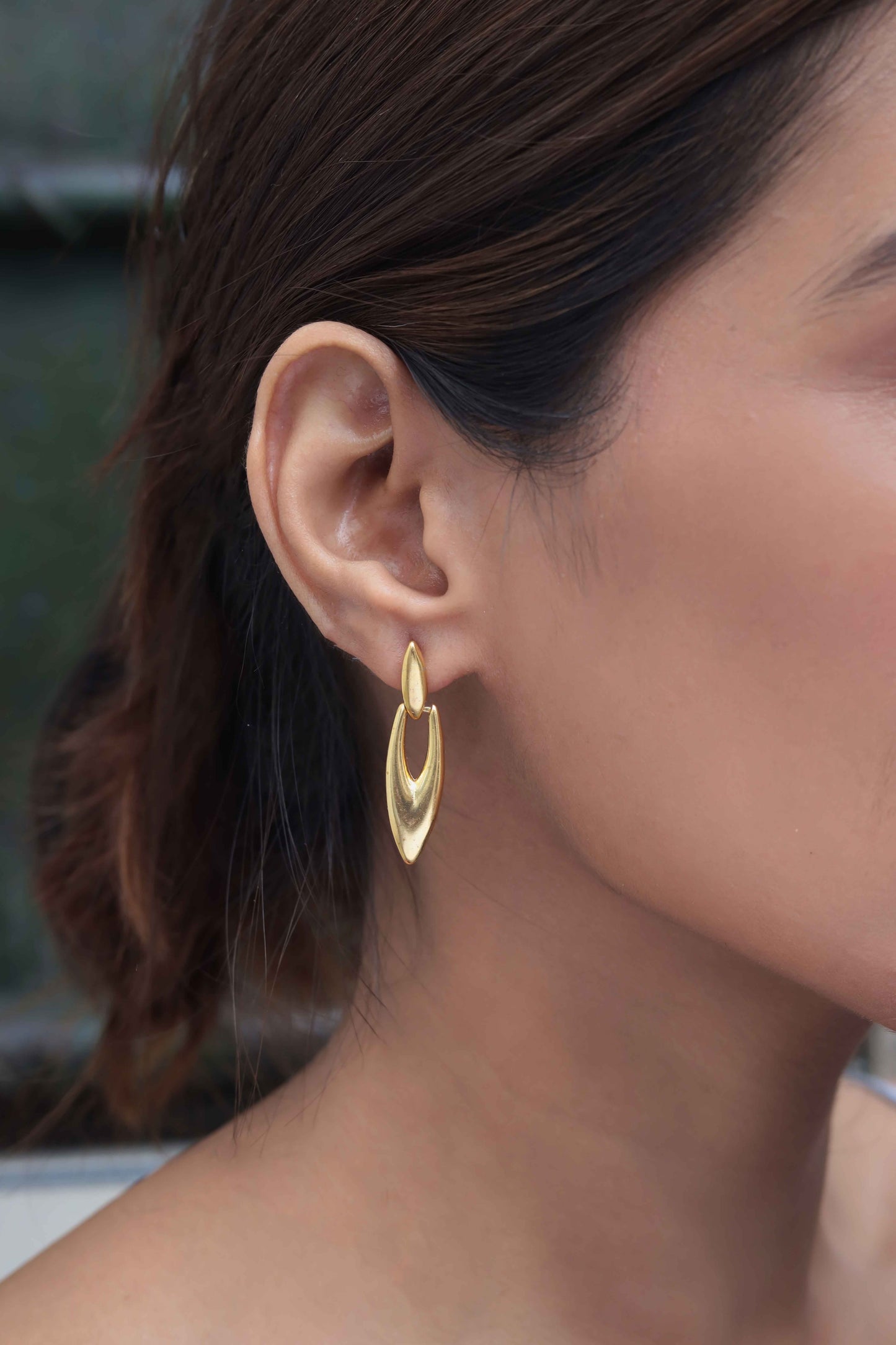 Luxe Marquise Hoops