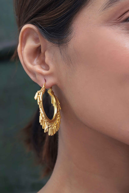 Stardust Hoops