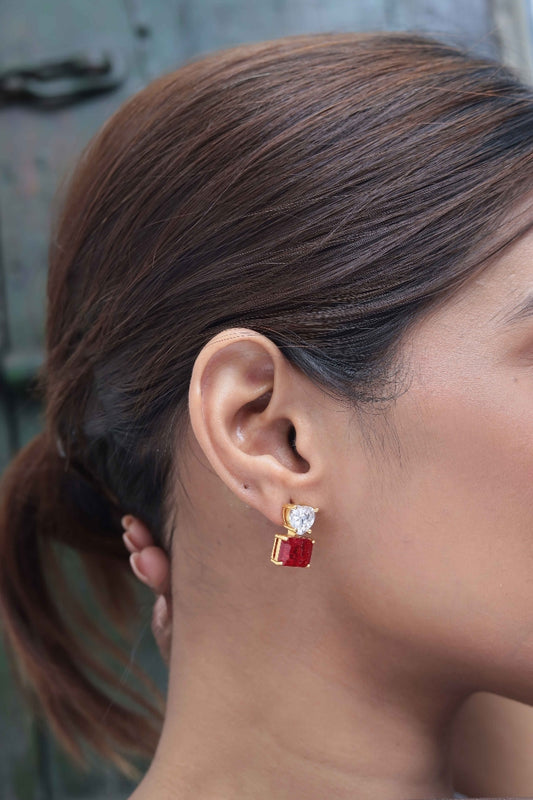 Regalia Hearts Earrings