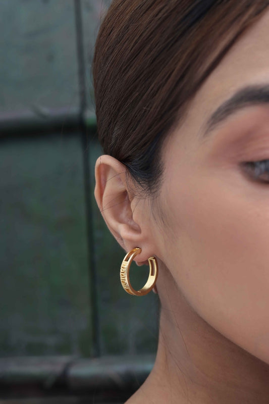 Celestial Charm Hoops