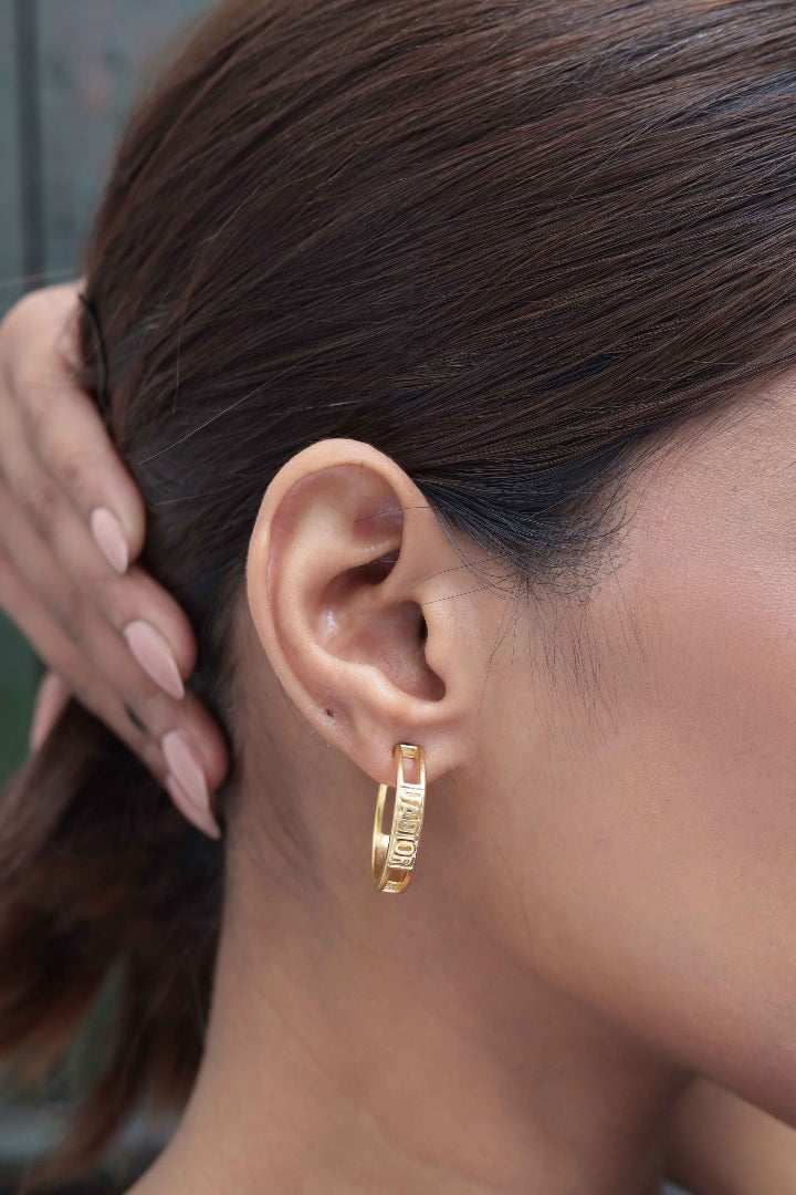 Celestial Charm Hoops