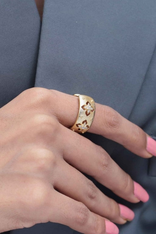 Floral Embrace Ring