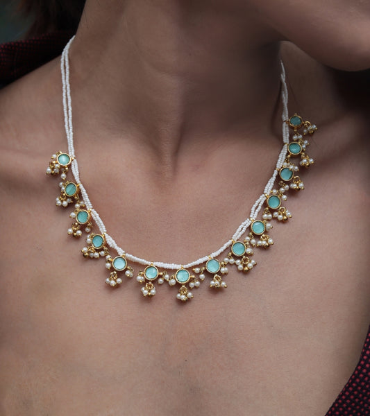 Jhumka Choker Set