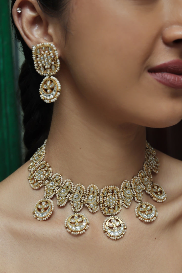 Noor – Classic Jadau Choker Set