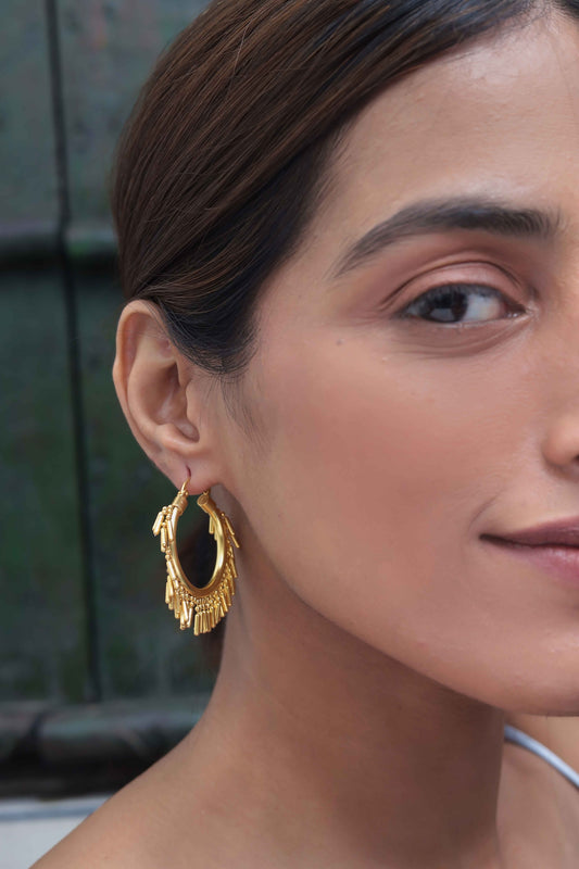 Stardust Hoops